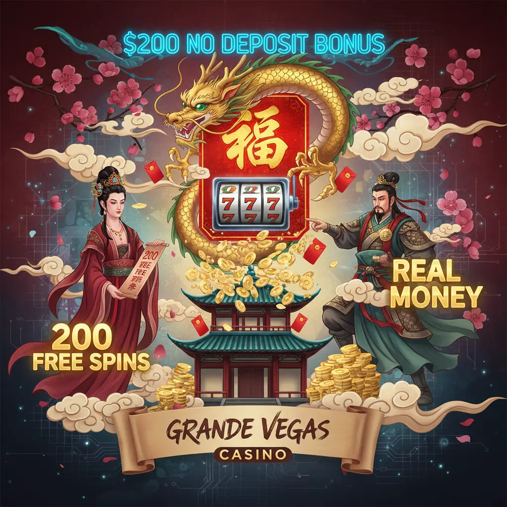 $200 no deposit bonus 200 free spins real money - Grande